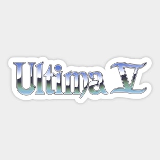 Ultima V - HD Logo Sticker